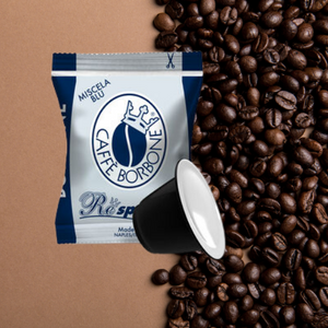 100 Capsules - Café Borbone Respresso mélange BLU compatible Nespresso