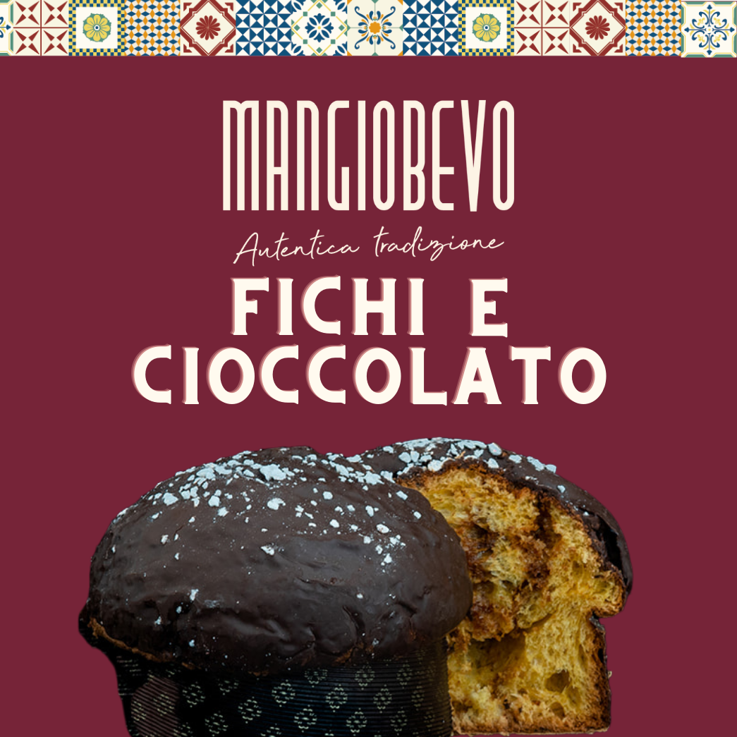 Panettone Fichi e Cioccolato (1 kg) Mangiobevo