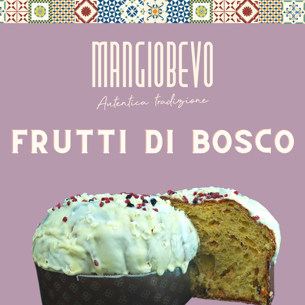Panettone Frutti di Bosco (1 kg) Mangiobevo
