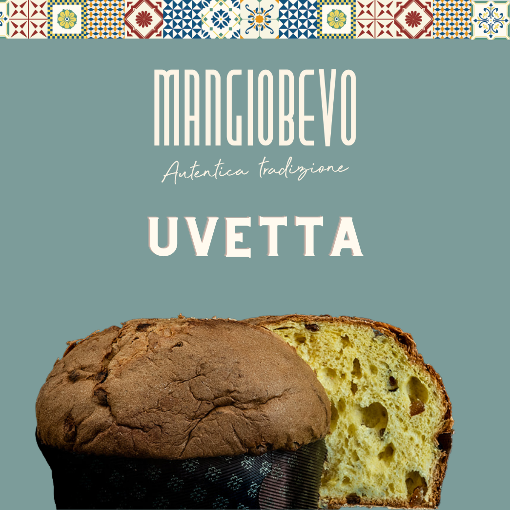 Panettone Classico - sans fruits confits (1 kg) Mangiobevo