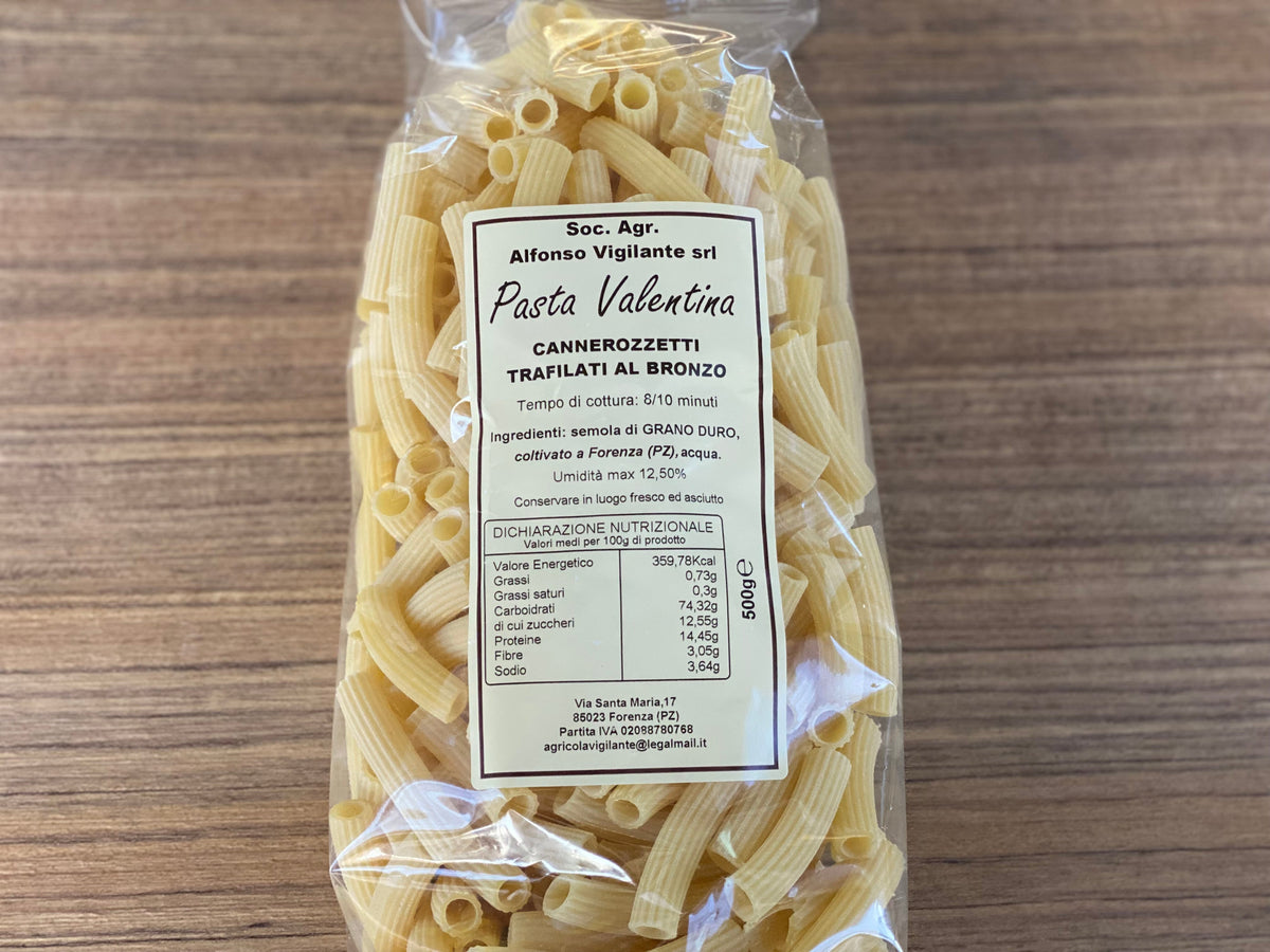 Pasta Valentina - Cannerozzetti 500g Mangiobevo Online