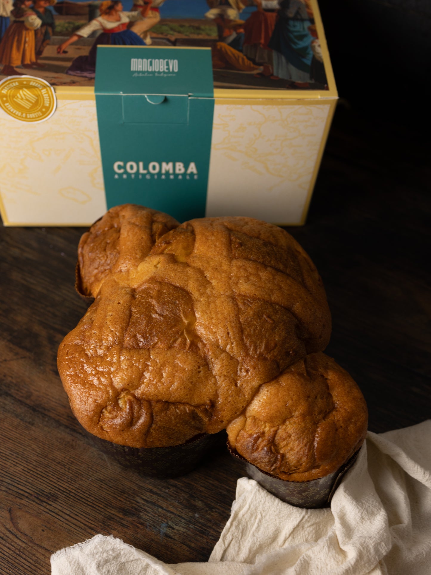 Colomba aux Fleurs d’Oranger 750g Mangiobevo