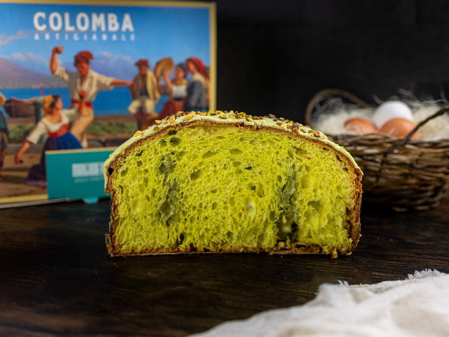 Colomba Pistache 750g Mangiobevo