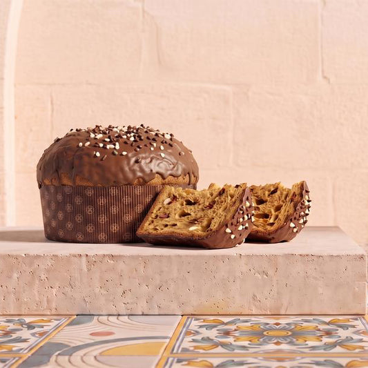 Panettone Tre Cioccolati (1 kg) Mangiobevo