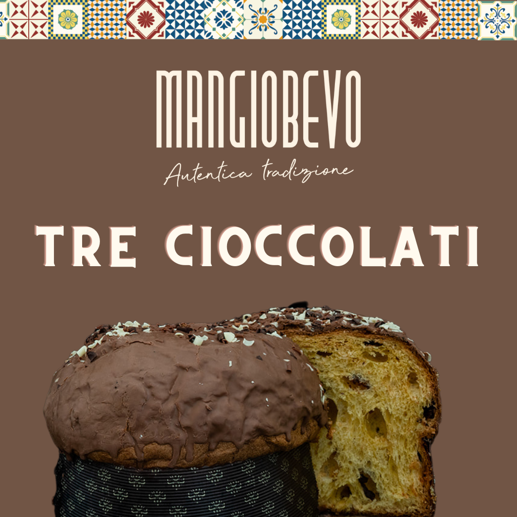 Panettone Tre Cioccolati (1 kg)