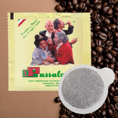 50 dosettes - café PASSALACQUA mélange HELCA