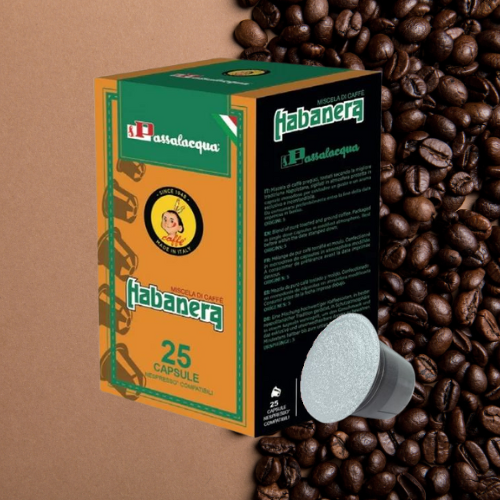 HABANERA Capsules de café Passalacqua 25 pcs - 5,5g