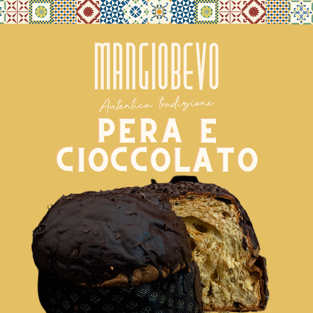 Panettone Pera e Cioccolato (1 kg)