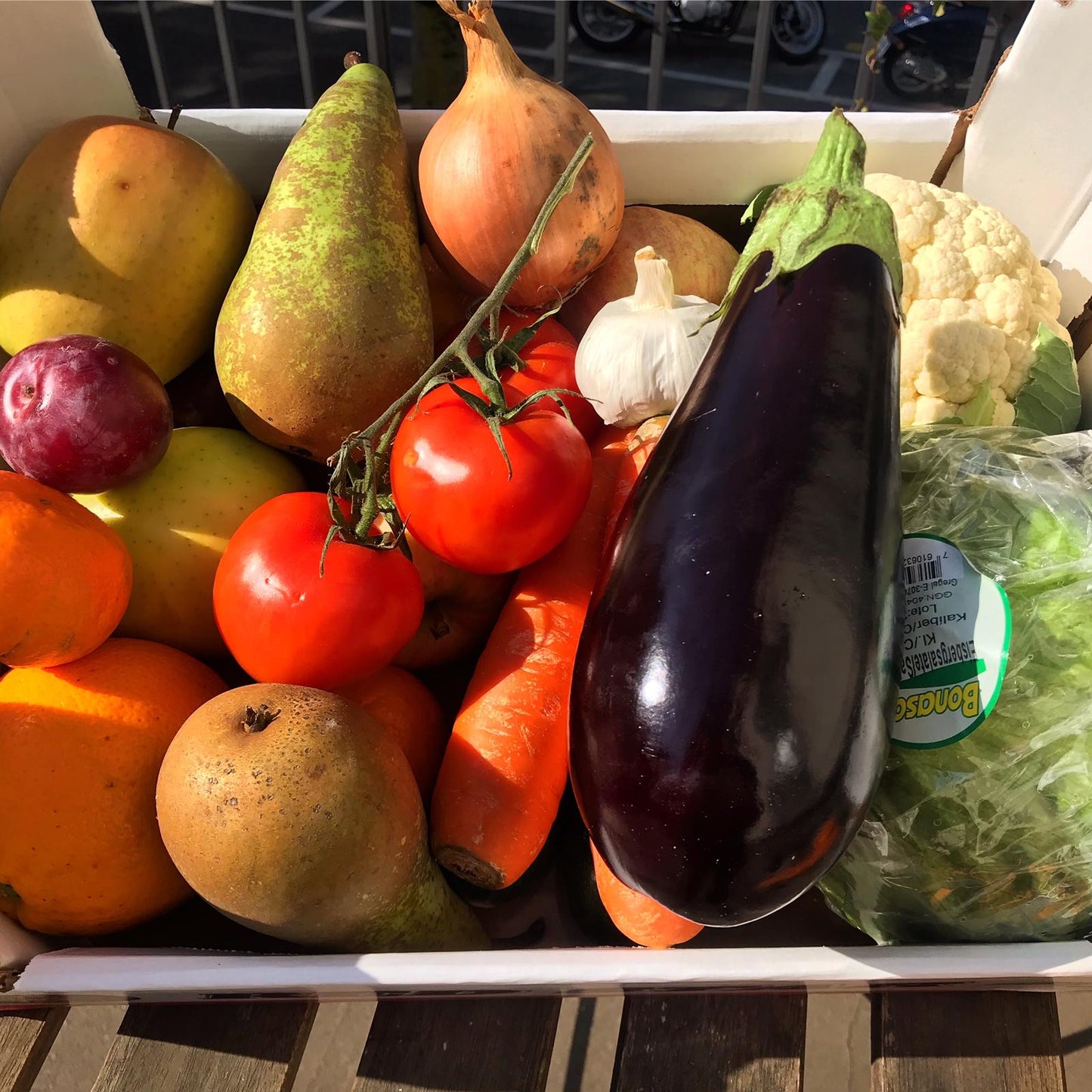 Panier Légumes et Fruits 5KG - Mangiobevo